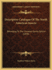 Descriptive Catalogue of the North American Insects: Belonging to the Linnaean Genus Sphinx (1839)