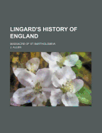 Lingard's History of England; Massacre of St Bartholomew