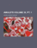 Amulets Volume 35, PT. 1