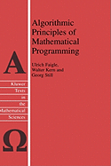 Algorithmic Principles of Mathematical Programming