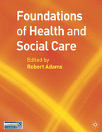 Foundations of Health and Social Care: Publication Cancelled