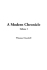 A Modern Chronicle, Volume 1