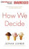 How We Decide