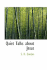 Quiet Talks about Jesus