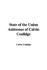 State of the Union Addresses of Calvin Coolidge