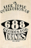 A Life Time Collection of 688 Recipes for Drinks 1934 Reprint