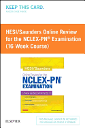 Hesi/Saunders Online Review for the NCLEX-PN Examination (User Guide and Access Code)