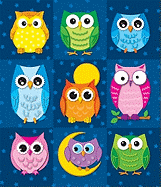 Colorful Owls Prize Pack Stickers