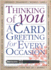 Thinking Of You: A Card Greeting For Every Occasion