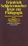 Texte Zur Padagogik: Kommentierte Studienausgabe