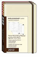 Moleskine 2012 12 Month Cahier 3 Piece Planner Earth Pocket: Set of 3 Planning Tools