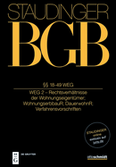  18-49 Weg: (Weg 2 - Verwaltung; Wohnungserbbaur; Dauerwohnr; Verfahrensr; Ergnzende Bestimmungen)