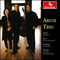 guila: Tango Trio; Sierra: Trio No. 4 "La noche"; Fernndez: Trio Brasileiro; Piazzolla: Las Cuatro Estaciones Porte - Arcos Trio