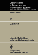 ber die Stabilitt des einfachen Bedienungskanals