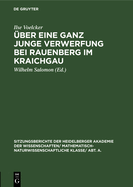 ber Eine Ganz Junge Verwerfung Bei Rauenberg Im Kraichgau