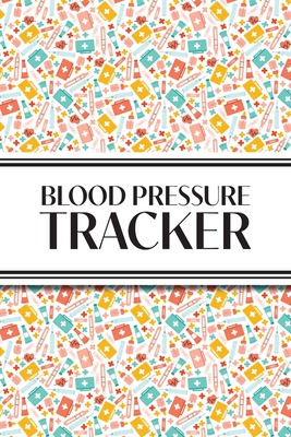 1-Year Blood Pressure Tracker (Multi-Color First Aid): 6"x9" 52+ Extra Weeks Daily Blood Pressure Logbook Tracker Complete with Monthly Trend Graphs (5 Weeks a Month) - Revive Stationery