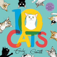 10 Cats: A chaotic colourful counting book