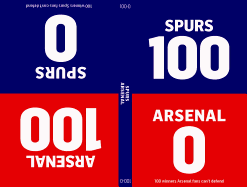 100-0: Arsenal-Spurs / Spurs-Arsenal: 100-0, Book 1