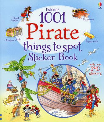 1001 Pirate Things to Spot Sticker Book - Lloyd Jones, Rob