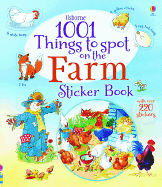 1001 Things to spot on the farm sticker book
