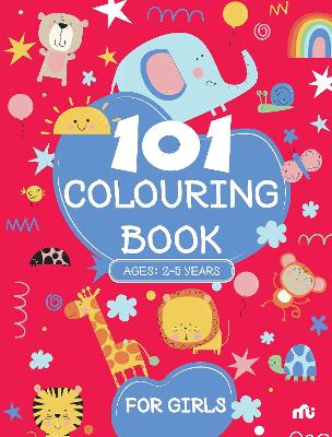 101 Colouring Book for Girls - Moonstone