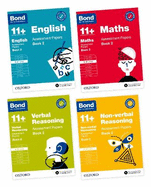 11+: Bond 11+ English, Maths, Non-verbal Reasoning, Verbal Reasoning Assessment Papers: Book 2 10-11+ Years Bundle