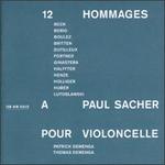 12 Hommages a Paul Sacher pour Violoncelle - Anna Loudos (cello); Barbara Lichter (cello); Beat Feigenwinter (cello); Franoise Schiltknecht (cello);...