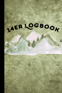 14er Logbook: Fourteener Journal with Prompts to Write In, Hiking Logbook, Backpacking Colorado, 14ers Book, 6" X 9" Travel Size Hiking Journal