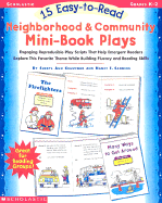 15 Easy-To-Read Neighbrohood and Community Mini-Book Plays - Crawford, Sheryl Ann, and Sanders, Nancy I