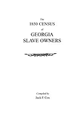 1850 Census of Georgia Slave Owners