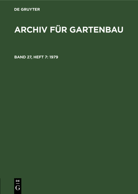 1979 - Deutsche Akademie Der Landwirtschaftswissenschaften Zu Berlin