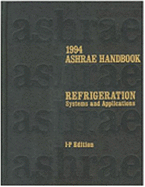 1994 Ashrae Handbook: Refrigeration