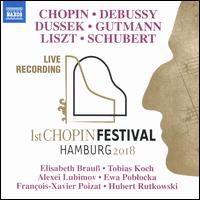 1st Chopin Festival Hamburg, 2018 - Alexei Lubimov (piano); Elisabeth Brauss (piano); Ewa Poblocka (piano); Franois Xavier Poizat (piano);...