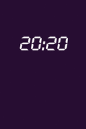 20: 20: 2020 Kalenderbuch A5 A5 Flieder
