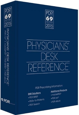 2015 Physicians' Desk Reference, 69th Edition - PDR Staff