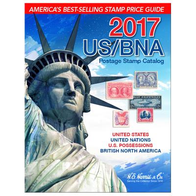 2017 Us/Bna Postage Stamp Catalog - HE Harris & Co