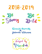 2018-2019 Be Strong Be Bold Circuit Assembly of Jehovah's Witnesses Workbook for Adults