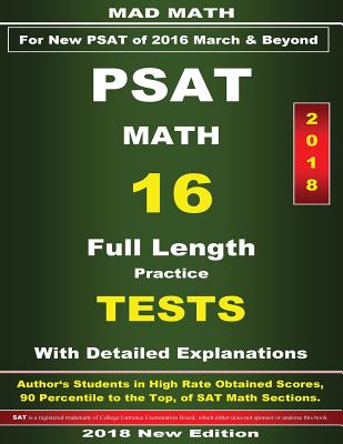 2018 New PSAT Math 16 Tests - Su, John