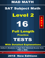 2018 SAT Math Level II 16 Tests