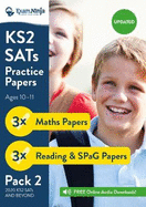 2020 KS2 SATs Practice Papers - Pack 2 (English Reading, SPaG & Maths) Inc. Answers & Audio 2020