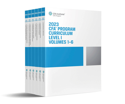 2023 Cfa Program Curriculum Level I Box Set - Cfa Institute