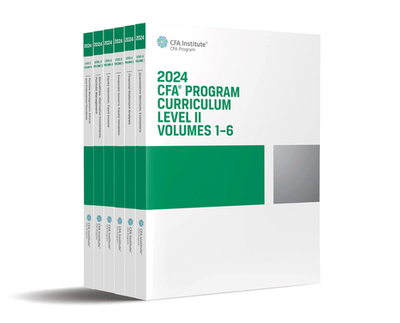 2024 Cfa Program Curriculum Level II Box Set - Cfa Institute