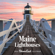 2024 Maine Lighthouses Wall Calendar (Calendar)