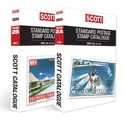 2024 Scott Stamp Postage Catalogue Volume 2: Cover Countries C-F (2 Copy Set): Scott Stamp Postage Catalogue Volume 2: Countries C-F - Bigalke, Jay, and Jim Kloetzel (Consultant editor), and Snee, Chad