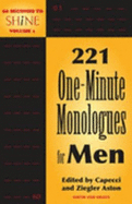 221 One-Minute Monologues for Men