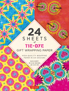 24 Sheets of Tie-Dye Gift Wrapping Paper: High-Quality 18 X 24" (45 X 61 CM) Wrapping Paper