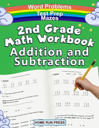 2nd Grade Math Workbook Addition and Subtraction: Second Grade Workbook, Timed Tests, Ages 4 to 8 Years