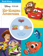 3-In-1 Read-Along Storybook and CD Disney-Pixar Rip-Roaring Adventures