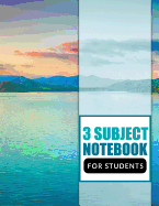 3 Subject Notebook for Students