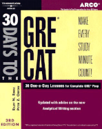 30 Daysto GRE Cat, 3rd Ed